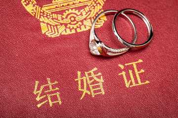 户口本是未婚有结婚证能离婚吗